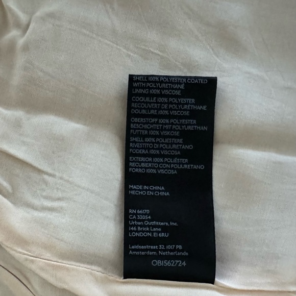 By Anthropologie Micro Mini Faux Leather Skirt. Size 10. MSRP $120 - Picture 14 of 14